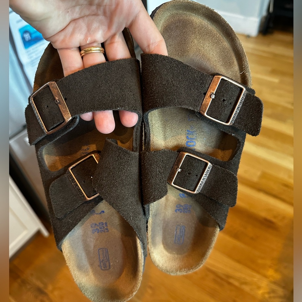 Birkenstock Arizona Soft Footbed Sandal Slide size 39